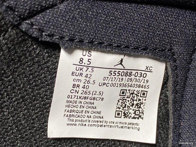 One Kick Air Jordan Pine 555088-030 1 High Green 0721